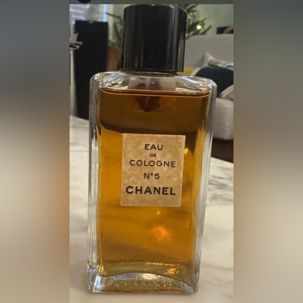 Vintage 70/80’s Chanel No 5 Eau De Cologne‎ Fragrance Splash Bottle 2 Fl Oz